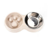 Dog Food and Water Bowl