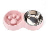 Dog Food and Water Bowl