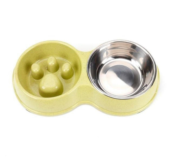Dog Food and Water Bowl