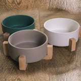 Dog Food and Water Bowl