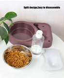 Dog Food and Water Feeder