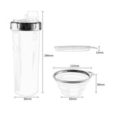 Portable 2 in 1 Pet Food and Water Bottle