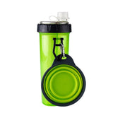 Portable 2 in 1 Pet Food and Water Bottle