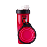 Portable 2 in 1 Pet Food and Water Bottle