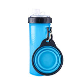 Portable 2 in 1 Pet Food and Water Bottle