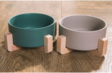 Dog Food and Water Bowl