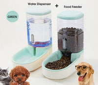 Dog Food and Water Dispenser