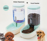 Dog Food and Water Dispenser