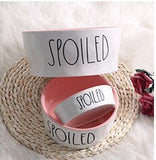 SPOILED Dog Food and Water Bowl