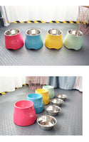 Dog Food and Water Bowl