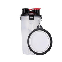 Dog 2 in 1 Portable Food and Water Bottle and bowl