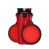 Dog 2 in 1 Portable Food and Water Bottle and bowl