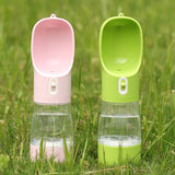 Portable Dog Water Bottle with Food Container