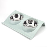 Dog Food and Water Bowl