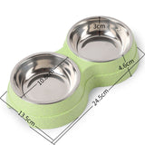 Dog Food and Water Bowl