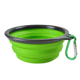 Portable Outdoor Dog Food and Water Bowl