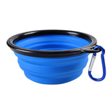 Portable Outdoor Dog Food and Water Bowl