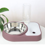 Dog Food and Water Feeder