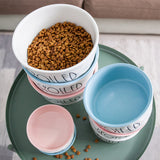 SPOILED Dog Food and Water Bowl