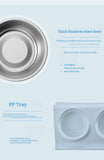 Dog Food and Water Bowl