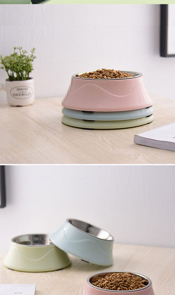 Dog Food and Water Bowl