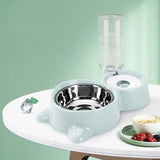 Dog Food and Water Feeder