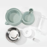 Dog Food and Water Feeder