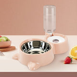Dog Food and Water Feeder