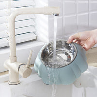 Dog Eating and Drinking Bowl
