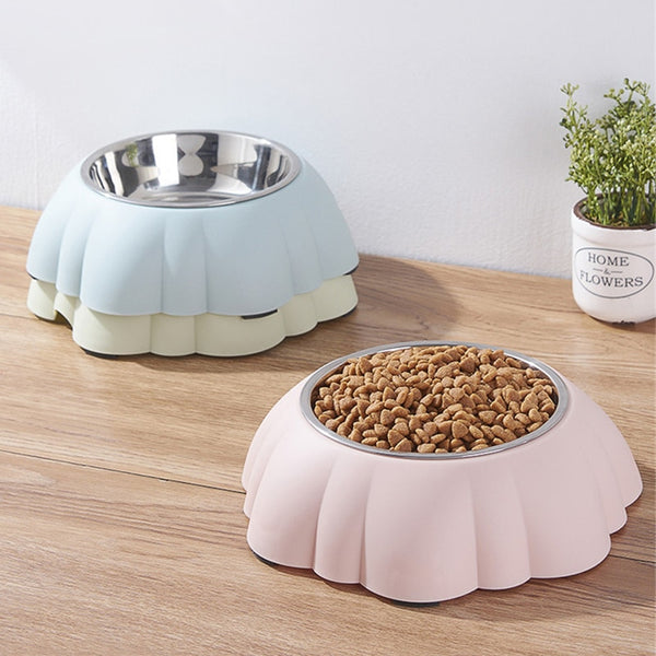 Dog Eating and Drinking Bowl