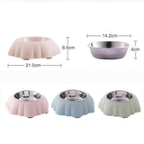 Dog Eating and Drinking Bowl
